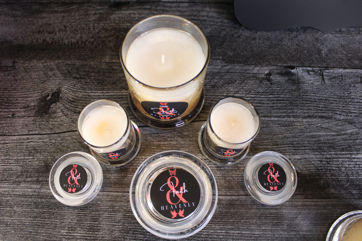 Warm Carmel Sugar Candle Trio