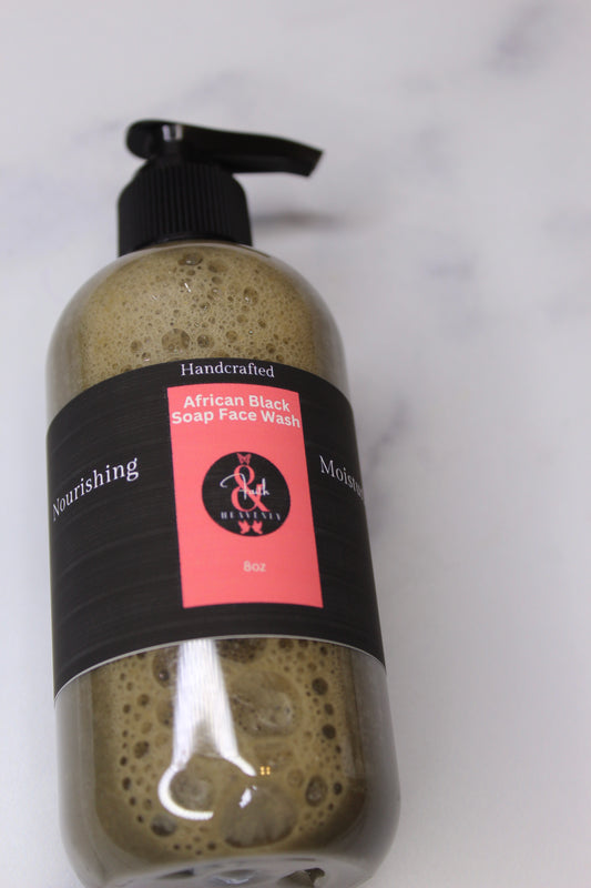 African Black Soap & Activated Charcoal Face Wash