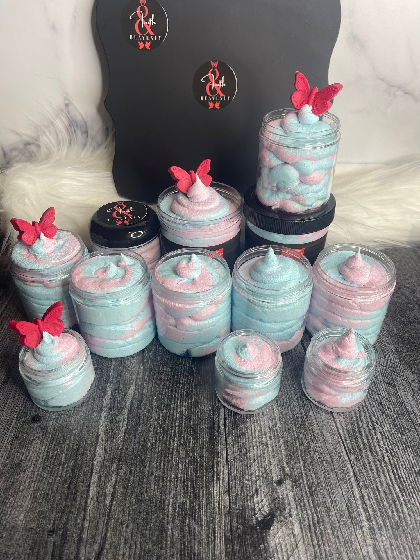 Cotton Candy Twist Whipped Sugar Scrub