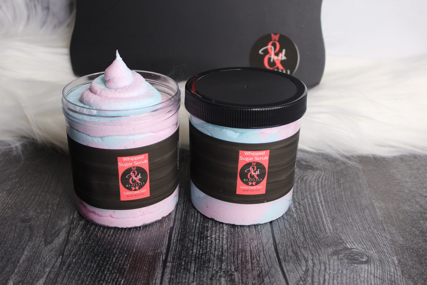 Cotton Candy Twist Whipped Sugar Scrub