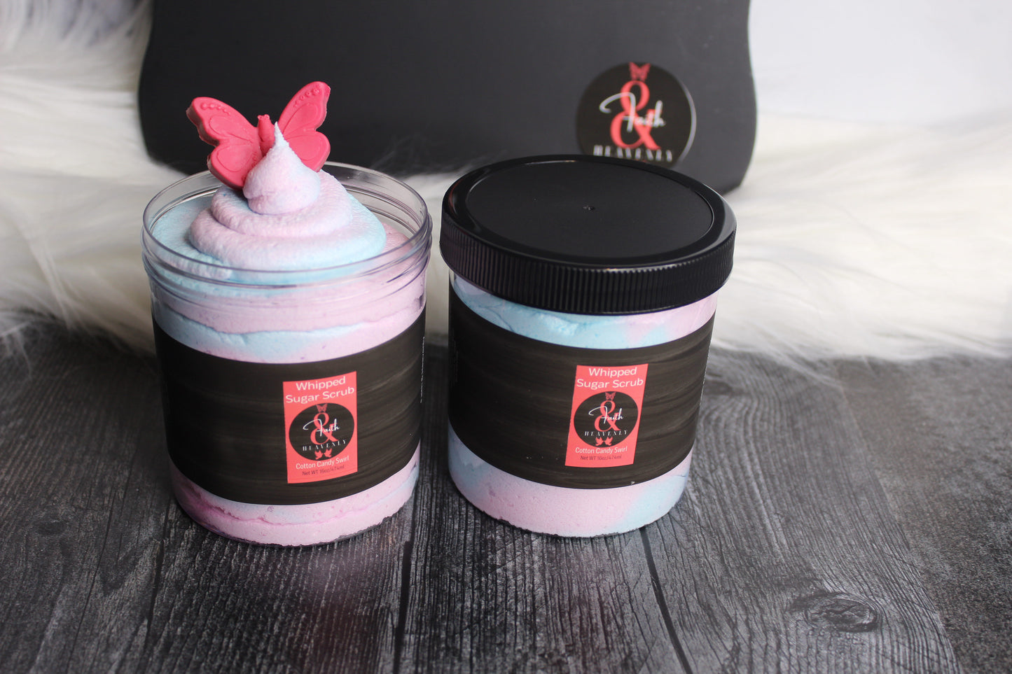 Cotton Candy Twist Whipped Sugar Scrub