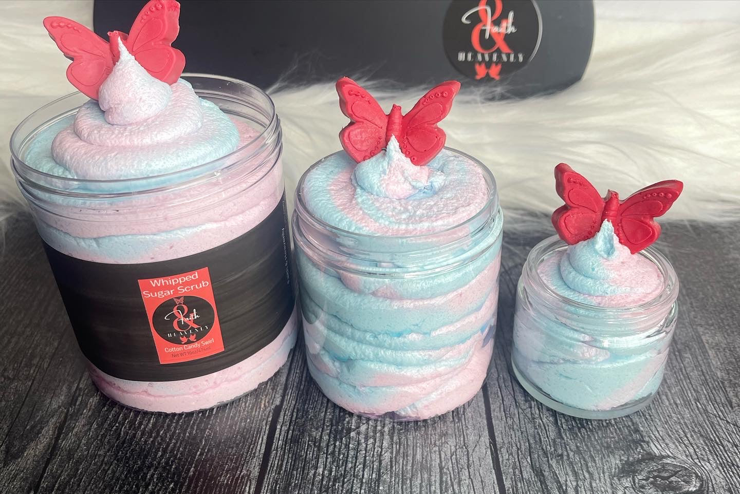 cotton candy sugar scrub