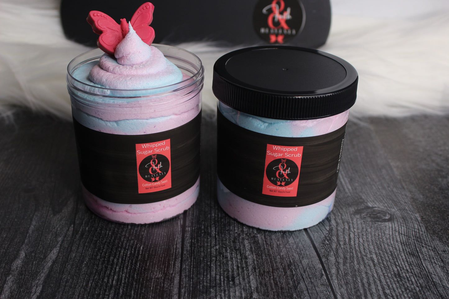 Cotton Candy Twist Whipped Sugar Scrub