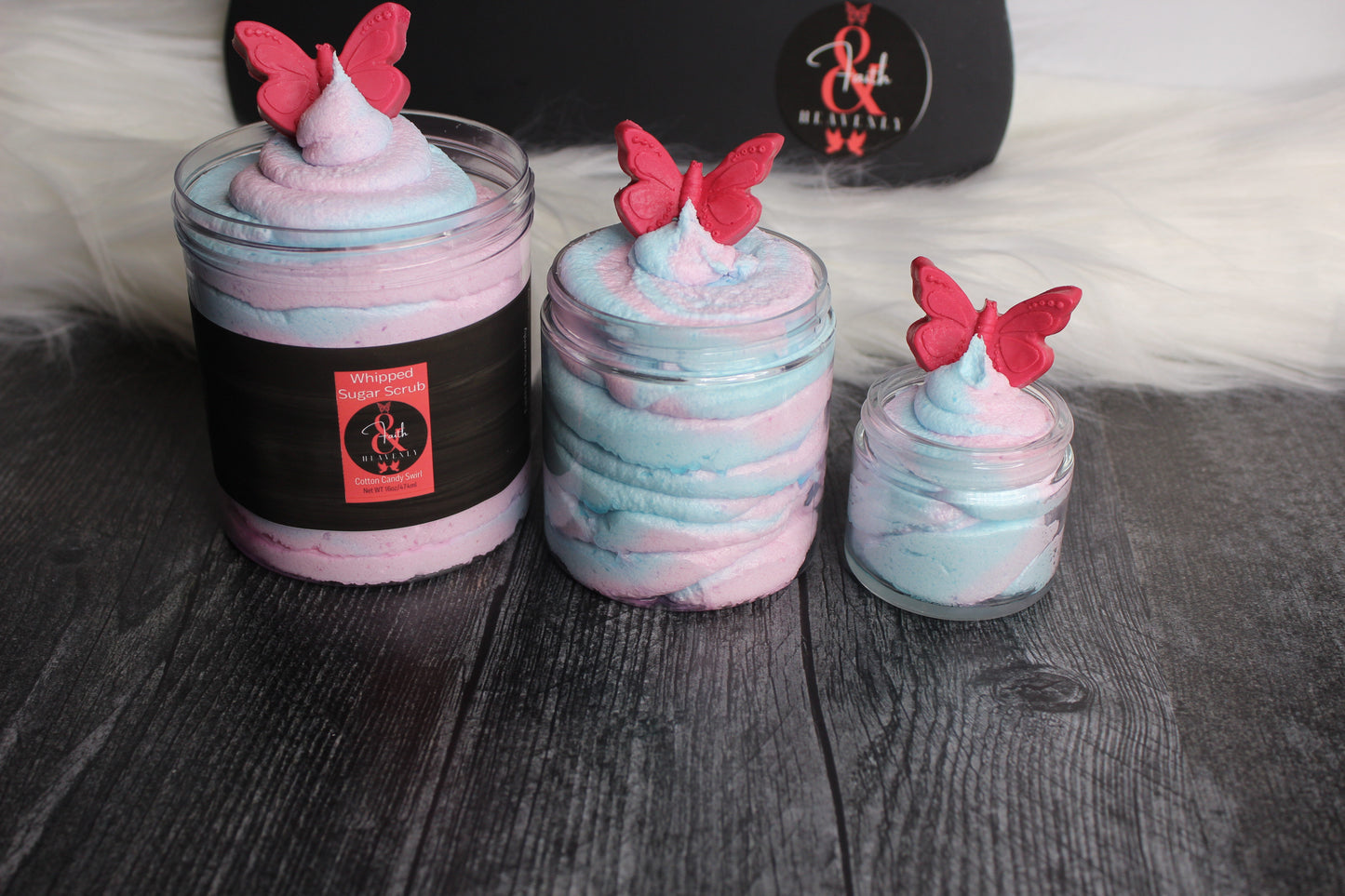 Cotton Candy Twist Whipped Sugar Scrub