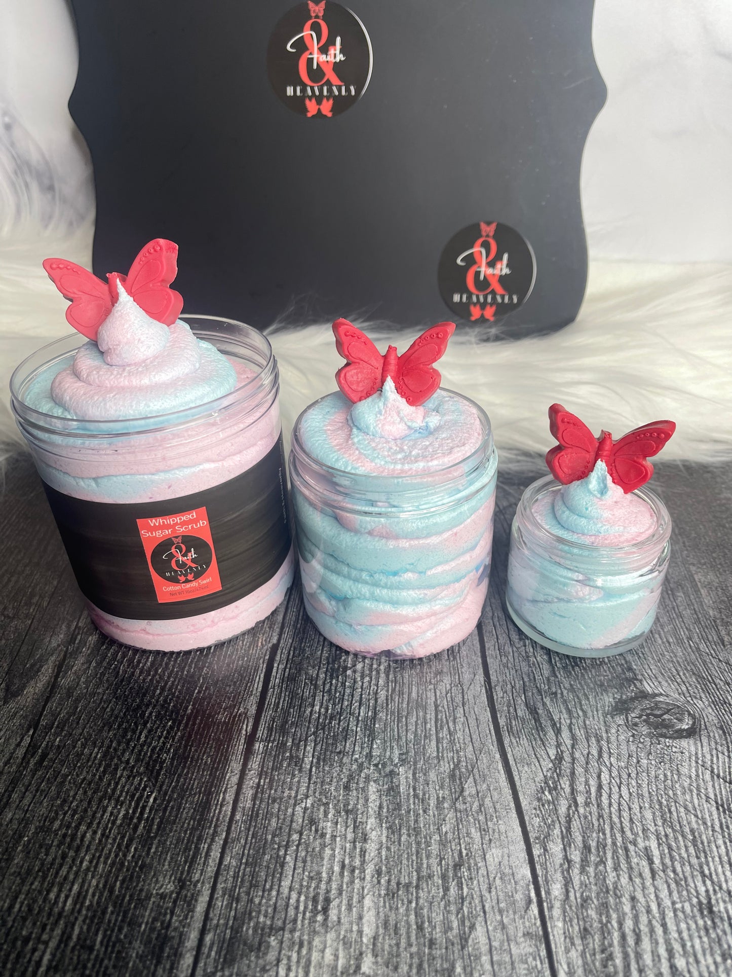 Cotton Candy Twist Whipped Sugar Scrub